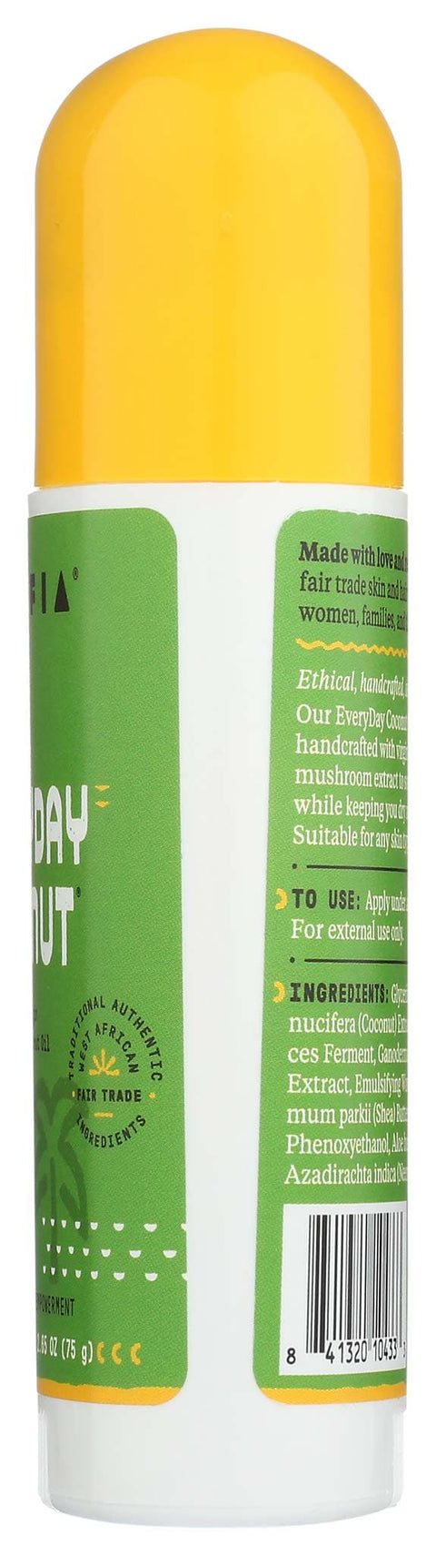 EVERYDAY COCONUT CHARCOAL DEODORANT - PURELY COCONUT
