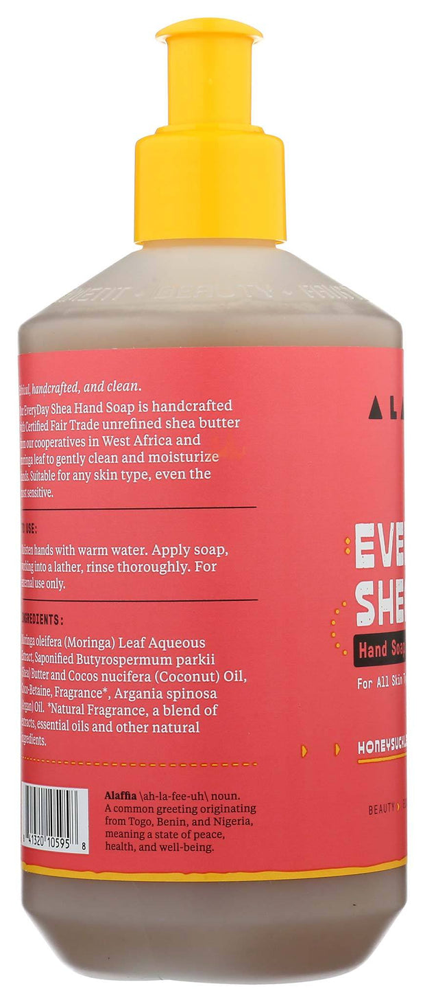 EVERYDAY SHEA HAND SOAP - HONEYSUCKLE