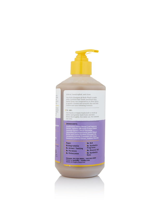 KIDS SHAMPOO & BODY WASH - LEMON LAVENDER