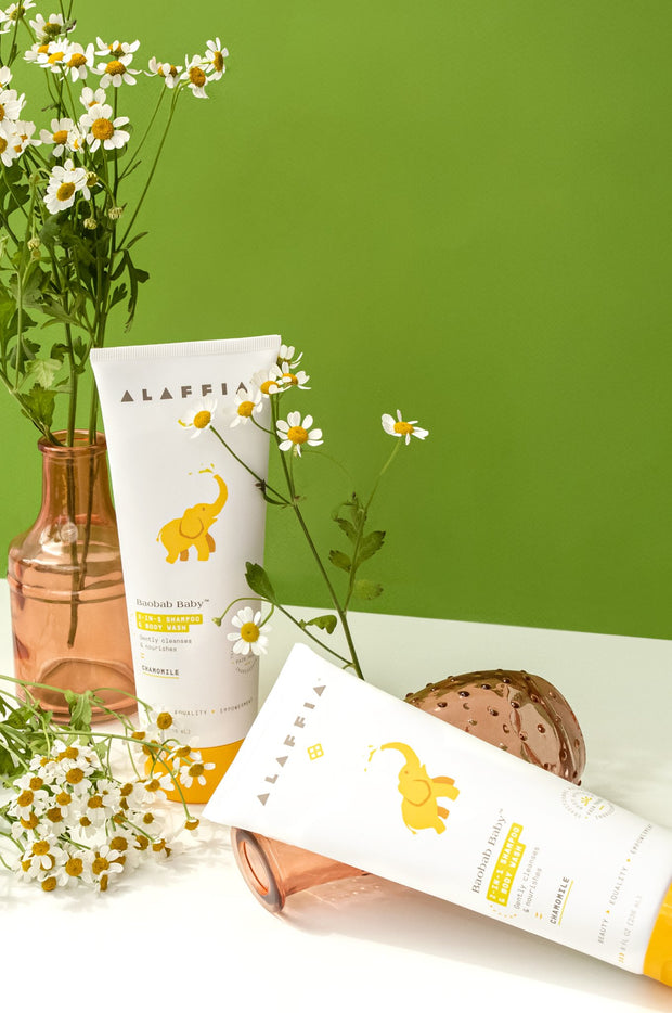 BAOBAB BABY 2-IN-1 SHAMPOO & BODY WASH, CHAMOMILE